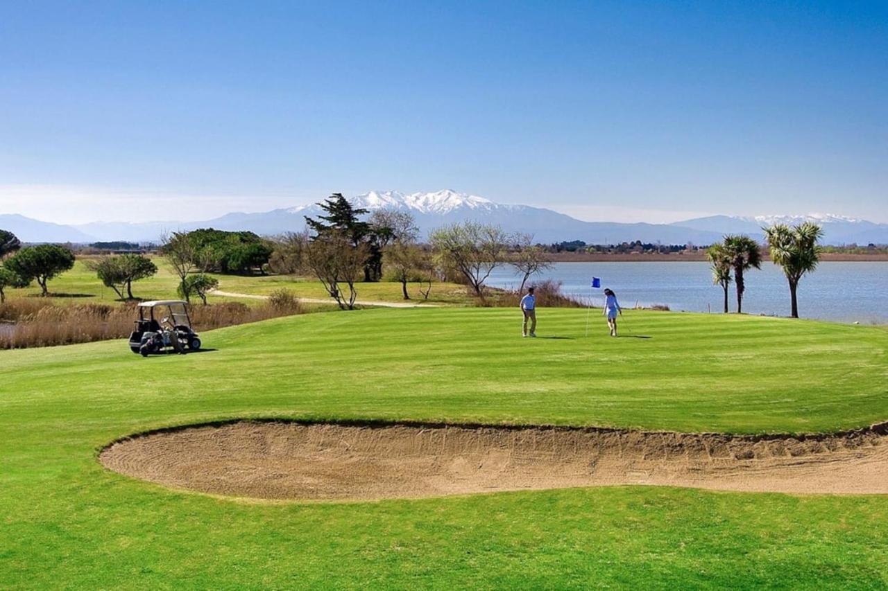 Saint Cyprien Golf View 2 Bedrooms Apartment , 900 M From The Beach Exterior photo